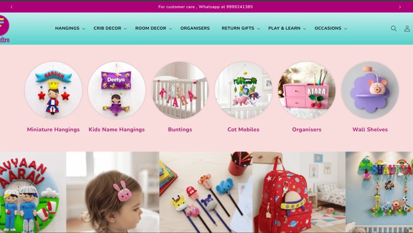 FabFeltro - Handcrafted Kids Room Decor & Personalized Felt Creations